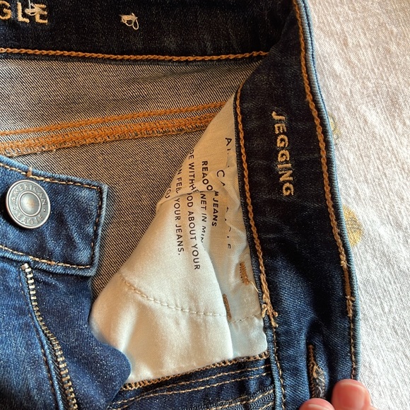 American Eagle Next Level Stretch Jegging Size 2 Regular - Picture 3 of 5
